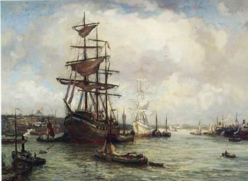 Seascape, boats, ships and warships. 78